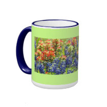 Bouquet of Blue mugs