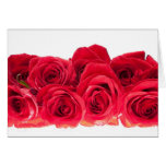 Bouquet of Bright Pink Roses Cards