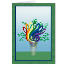 Bouquet of Clefs Cards