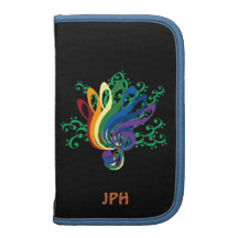 Bouquet of Clefs, Customizable Initials or Name Planners