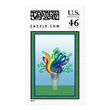 Bouquet of Clefs Postage Stamp