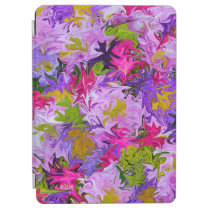 Bouquet of Colors Floral Abstract Art Design iPad Air Cover at  Zazzle