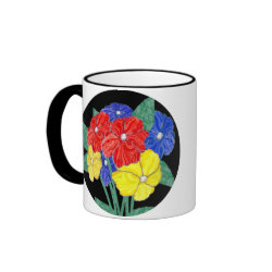 Bouquet of flowers mug