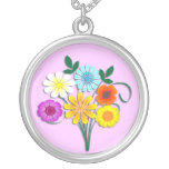 Bouquet of Flowers Necklaces