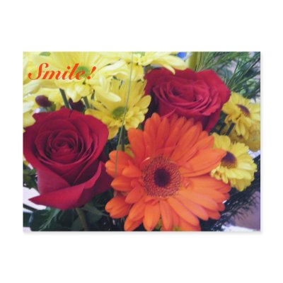Bouquet of Flowers Postcard by JKeezel