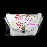 Bouquet of Flowers Rickshaw Messenger Bag messenger bags