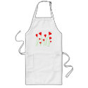 Bouquet of Hearts Apron apron
