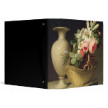 Bouquet of Lilies and Roses in a Basket, 1814 binders