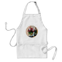 Bouquet of Peonies With Reflection aprons