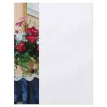 Bouquet of Peonies With Reflections Flyer