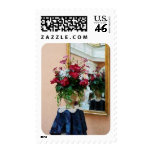Bouquet of Peonies With Reflections Stamps