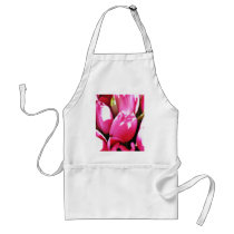Bouquet Of Pink Tulips aprons by lifesphere Bouquet Of Pink Tulips aprons