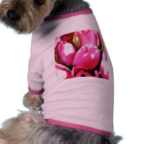 Bouquet Of Pink Tulips pet clothing
