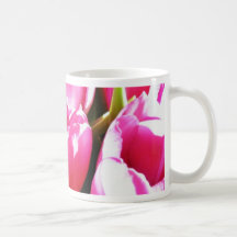 Bouquet Of Pink Tulips Mugs
