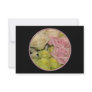 Bouquet of pink, yellow & peach roses custom invitations