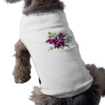 Bouquet of Purple Orchids With Ferns Dog Clothing