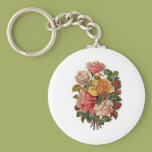 Bouquet of Roses Key Chain