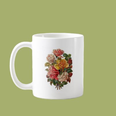 Bouquet of Roses Mugs Zazzle_mug