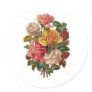 Bouquet of Roses Round Stickers