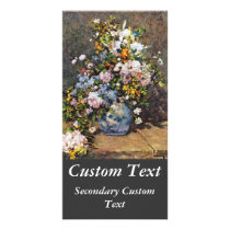 Bouquet of Spring Flowers Photo Card Template
