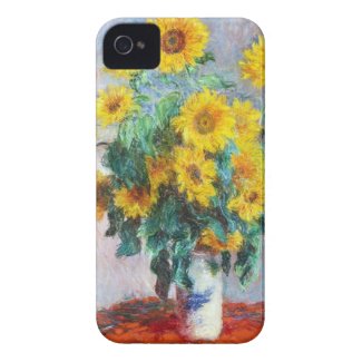 Bouquet of Sunflowers, 1880 Claude Monet iPhone 4 Case-Mate Cases