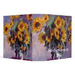 Bouquet of Sunflowers by Claude Monet Binders