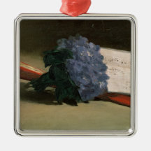 Bouquet of Violets, 1872 Christmas Ornaments
