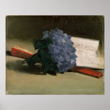 Bouquet of Violets, 1872 Posters