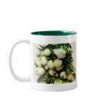 Bouquet of White Peony Buds Mug