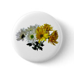 Bouquet of Yellow and White Daisies Buttons