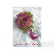 Bouquet Save the Date Card