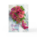 Bouquet Wedding Invitation Card by funny_tshirt Bouquet Wedding Invitation Card