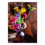 Bouquet With Black-Eyed Susans and Phlox Greeting Card