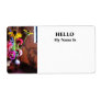 Bouquet With Black-Eyed Susans and Phlox Personalized Shipping Label