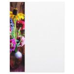 Bouquet With Black-Eyed Susans and Phlox Letterhead