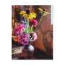 Bouquet With Black-Eyed Susans and Phlox Post Cards