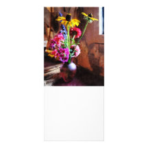 Bouquet With Black-Eyed Susans and Phlox Custom Rack Cards