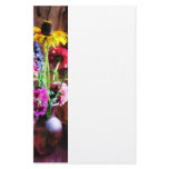 Bouquet With Black-Eyed Susans and Phlox Stationery Design