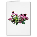 Bouquet with Coneflowers Cards