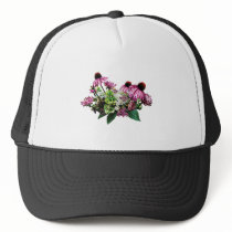 Bouquet with Coneflowers hats by SusanSavad Bouquet with Coneflowers hats