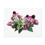 Bouquet with Coneflowers Postcard