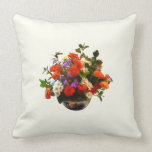 Bouquet with Mums and Daisies Pillows