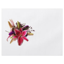Bouquet With Stargazer Lilies Flyer