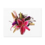 Bouquet With Stargazer Lilies Postcard