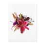 Bouquet With Stargazer Lilies Postcards