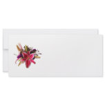 Bouquet With Stargazer Lilies Rack Card Template