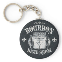 Bourbon St. Bead Show Keychains