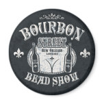 Bourbon St. Bead Show Fridge Magnet