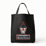 Bourbon St. Sign Canvas Bags