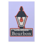 Bourbon St. Sign Customized Stationery